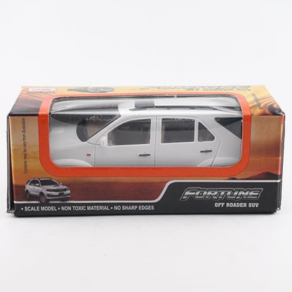Centy Toys Plastic Fortuner Model Car White Kid Adult Toddler