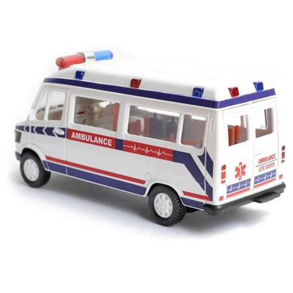 Centy 3-12 Years Toys Ambulance White With Openable Tail Gate