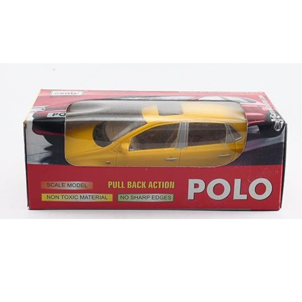 Centy Toys An Indian Scale Model & A Of Famous Vw Polo Car-From Kidsshub Multicolor