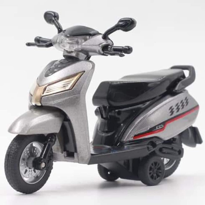 Centy Toys Bestiva Grey Colour Scooty Toy Pull Back Action