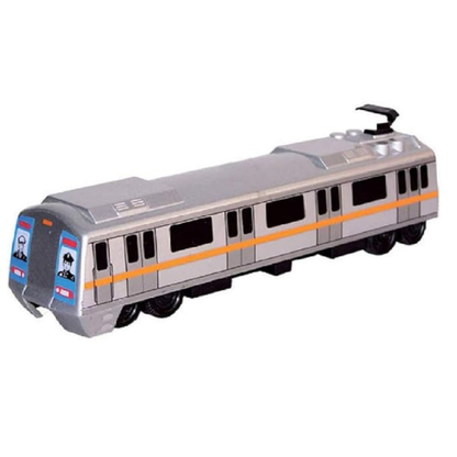 Centy Toys Metro is A Model of Indian Metro Train From Silver Colour