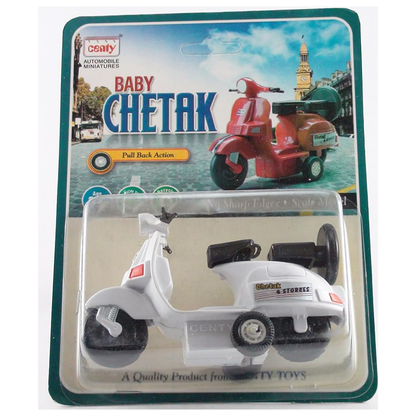 Centy Toys Attractive & Model of Famous Baby Chetak Scooter White Color