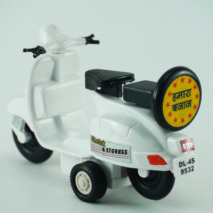 Centy Toys Attractive & Model of Famous Baby Chetak Scooter White Color