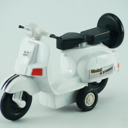 Centy Toys Attractive & Model of Famous Baby Chetak Scooter White Color
