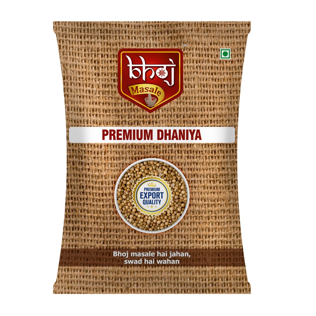 Bhoj Masale Premium Saboot Dhaniya - 1000 gms