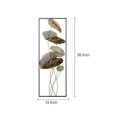 DSH Crafting Your Curiosity Metal Wall Art Wall Sculpture Wall Hanging Showpiece Lotus