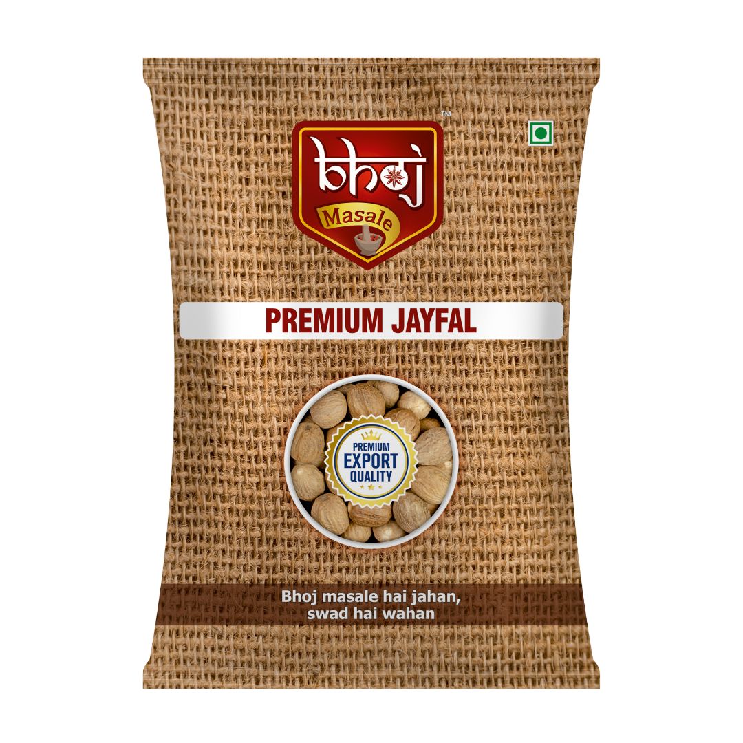 Bhoj Masale Premium Jayfal / Nutmeg - 25 gms (Pack of 2)