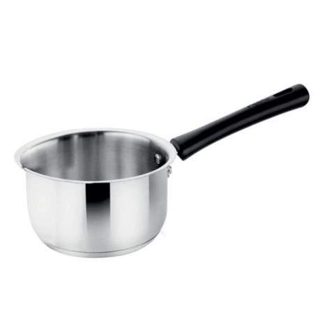 Prabha Heavy Gauge Encapsulated Base Stainless Steel Induction Base Saucepan Without Lid 1.5 L Size 16cm