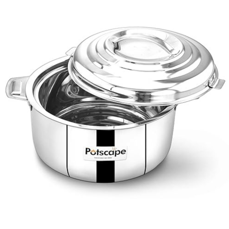 Potscape Regal Hot Casserole 2500 ml Unique Locking System Long Lasting Freshness