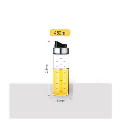 Spatlus Auto Flip Olive Oil Dispenser Bottle Dispensing Bottles With Automatic 450 ml
