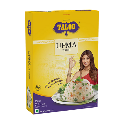 Upma Instant Mix Flour – Healthy & Tasty, Makes 7 Servings, 200g