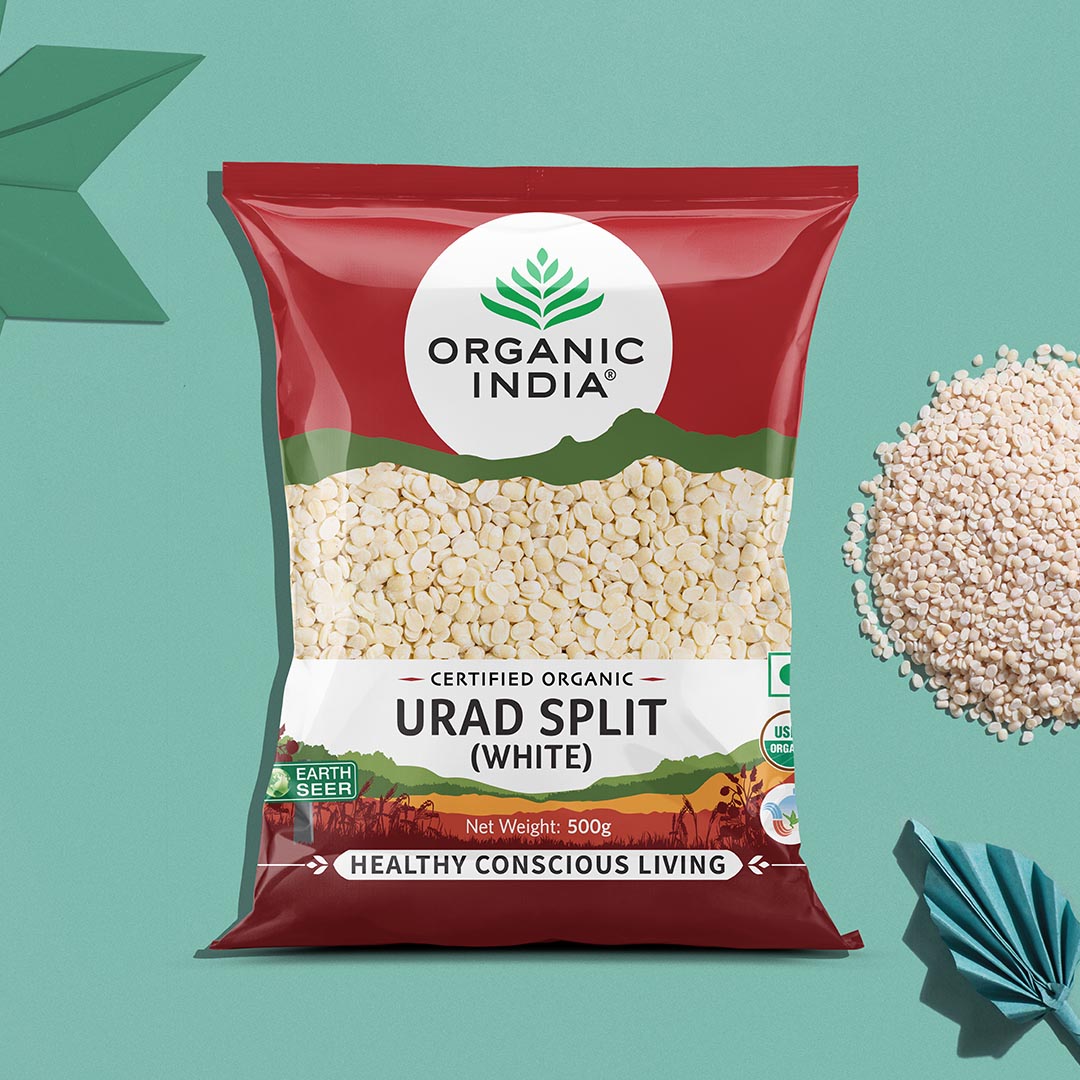 Organic Urad Split (White) 500g