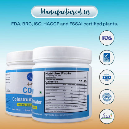 Aadvik Cow Colostrum Powder Freeze Dried