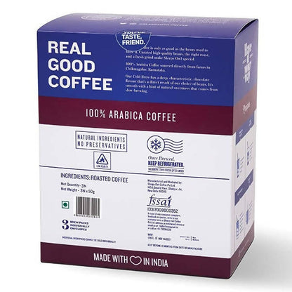 Sleepy Owl Dark Roast Cold Brew Coffee - 50 gm * 3N (Set of 3 Pack)