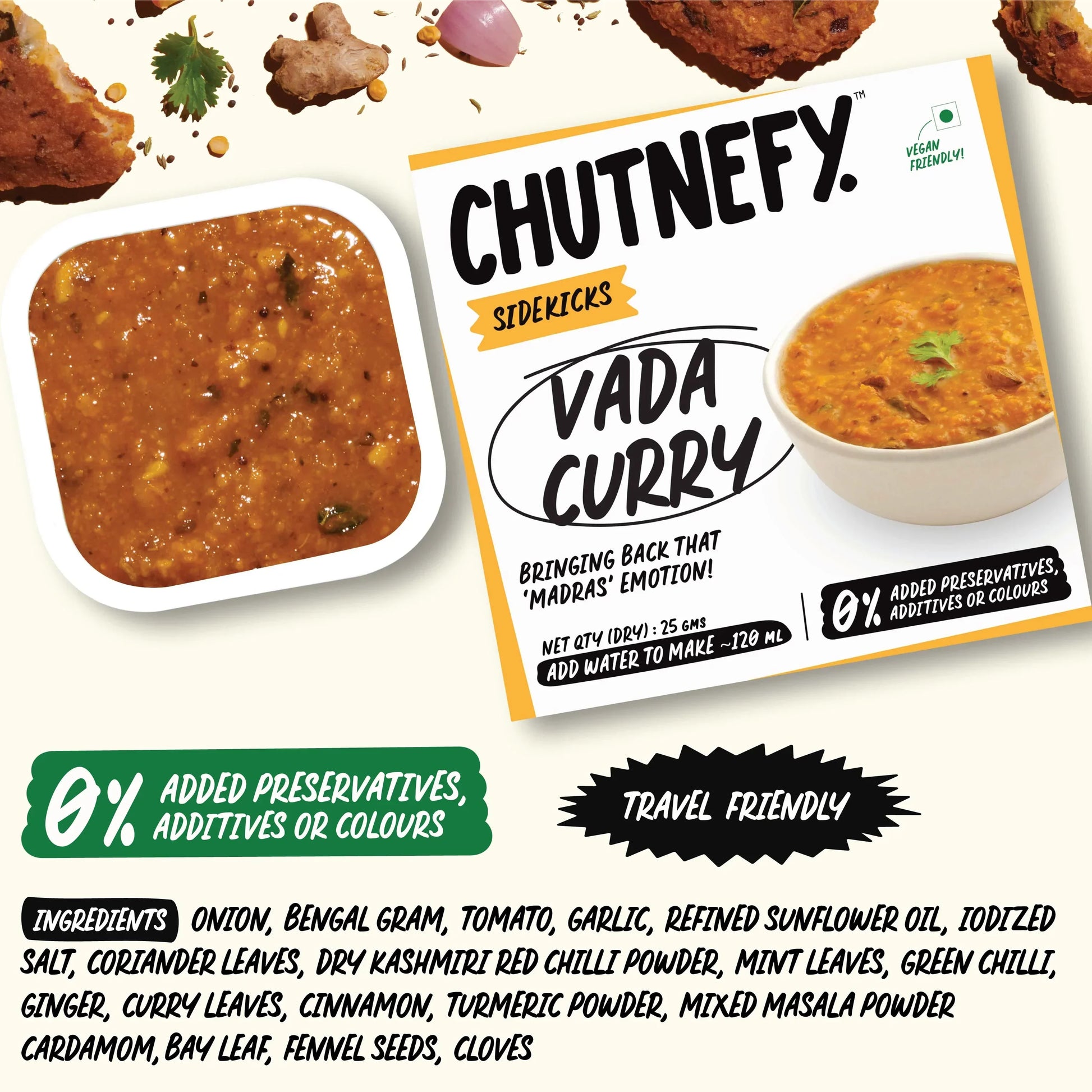 Vada Curry |Trial Pack of 2 | Madras Style | Medium Spicy