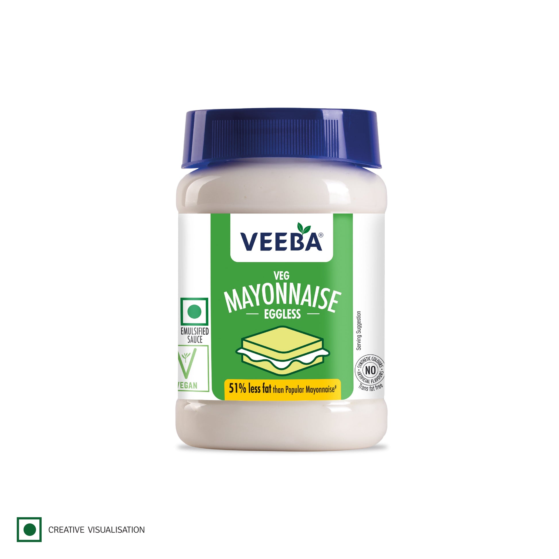 VEEBA VEG MAYONNAISE EGGLESS (250G)