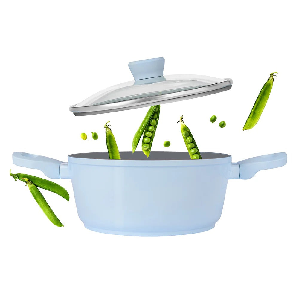 Borosil Vajra Ceramic Casserole 22cm