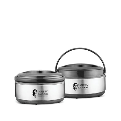 Sanjeev Kapoor by Classic Essentials Casserole Lunch Box Combo