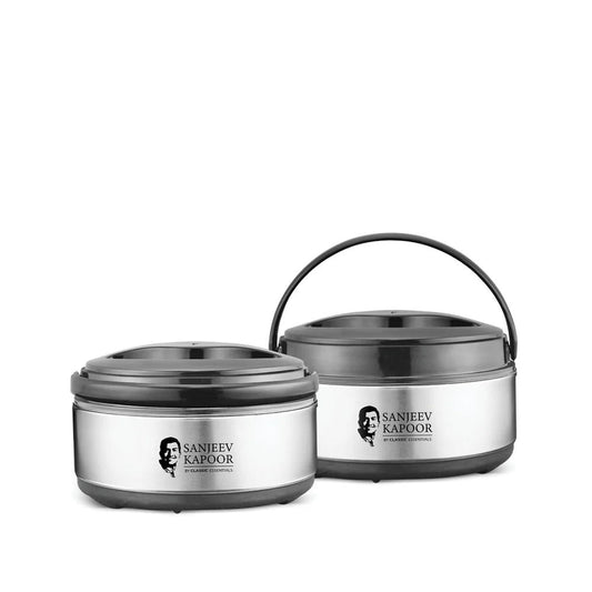 Sanjeev Kapoor by Classic Essentials Volga Casserole Set of 2 (2000ml Each)