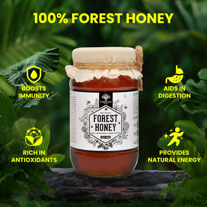 Vanalaya Forest Unprocessed Unpasteurized Pure Natural Organic Honey