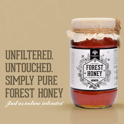 Vanalaya Forest Unprocessed Unpasteurized Pure Natural Organic Honey