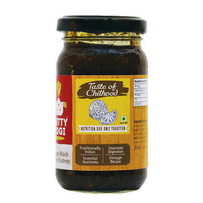 Nutty Yogi Vintage Black Lemon Chutney 200gm