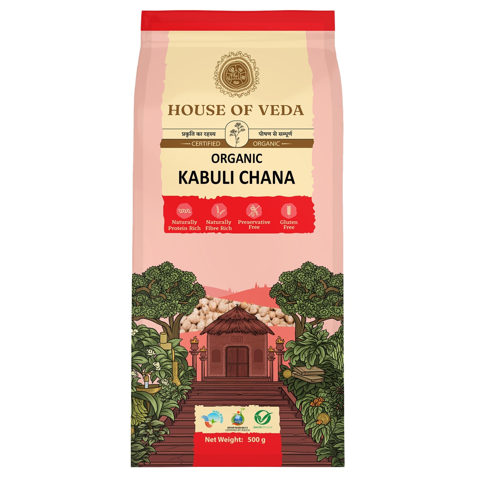 Organic Kabuli Chana, 500g