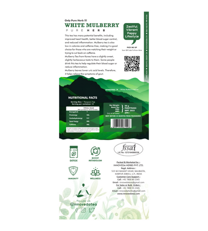 Innoveda White Mulberry Leaf Tea