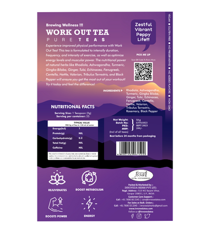 Innoveda Work Out Tea
