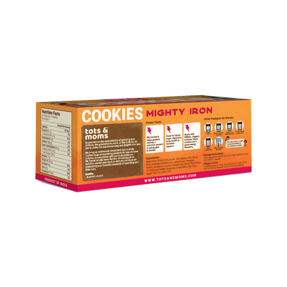 Healthy & Nutritional Mighty Iron Cookies for Moms - Bajra & Walnut - Pack of 2 - 150g Each