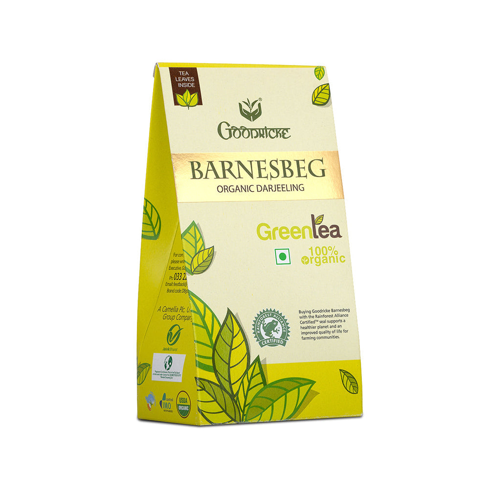 Barnesbeg- 100gm Organic Darjeeling Green Tea