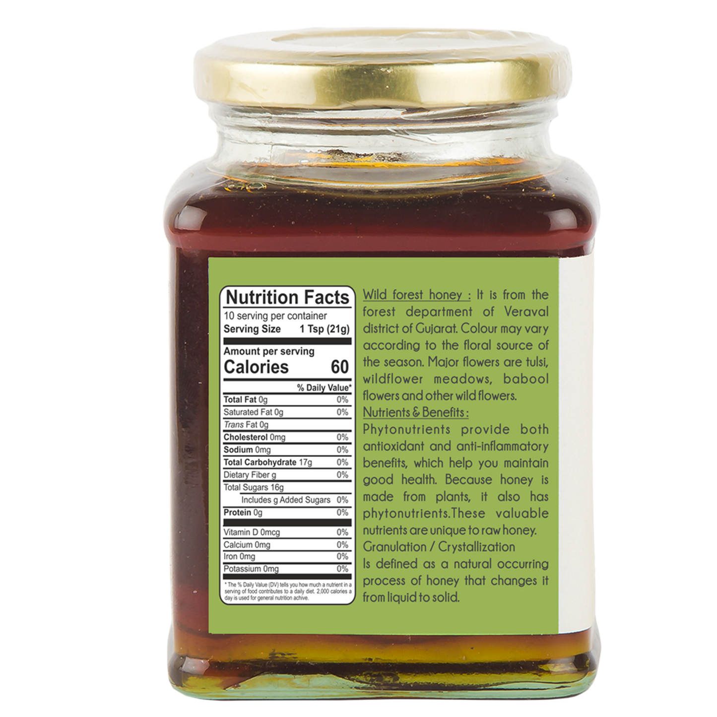Wild Forest Honey -200g - Natural