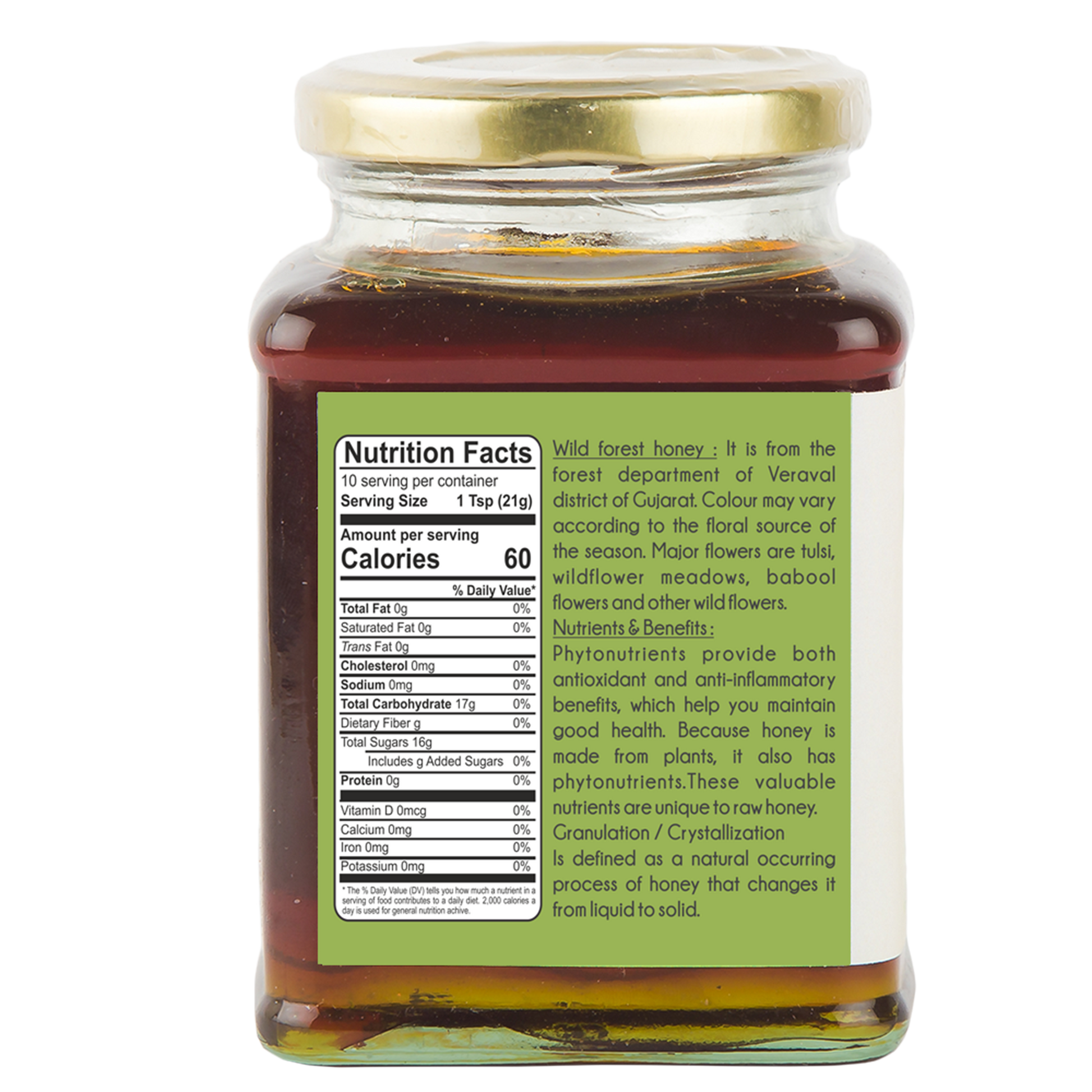 Wild Forest Honey -200g - Natural