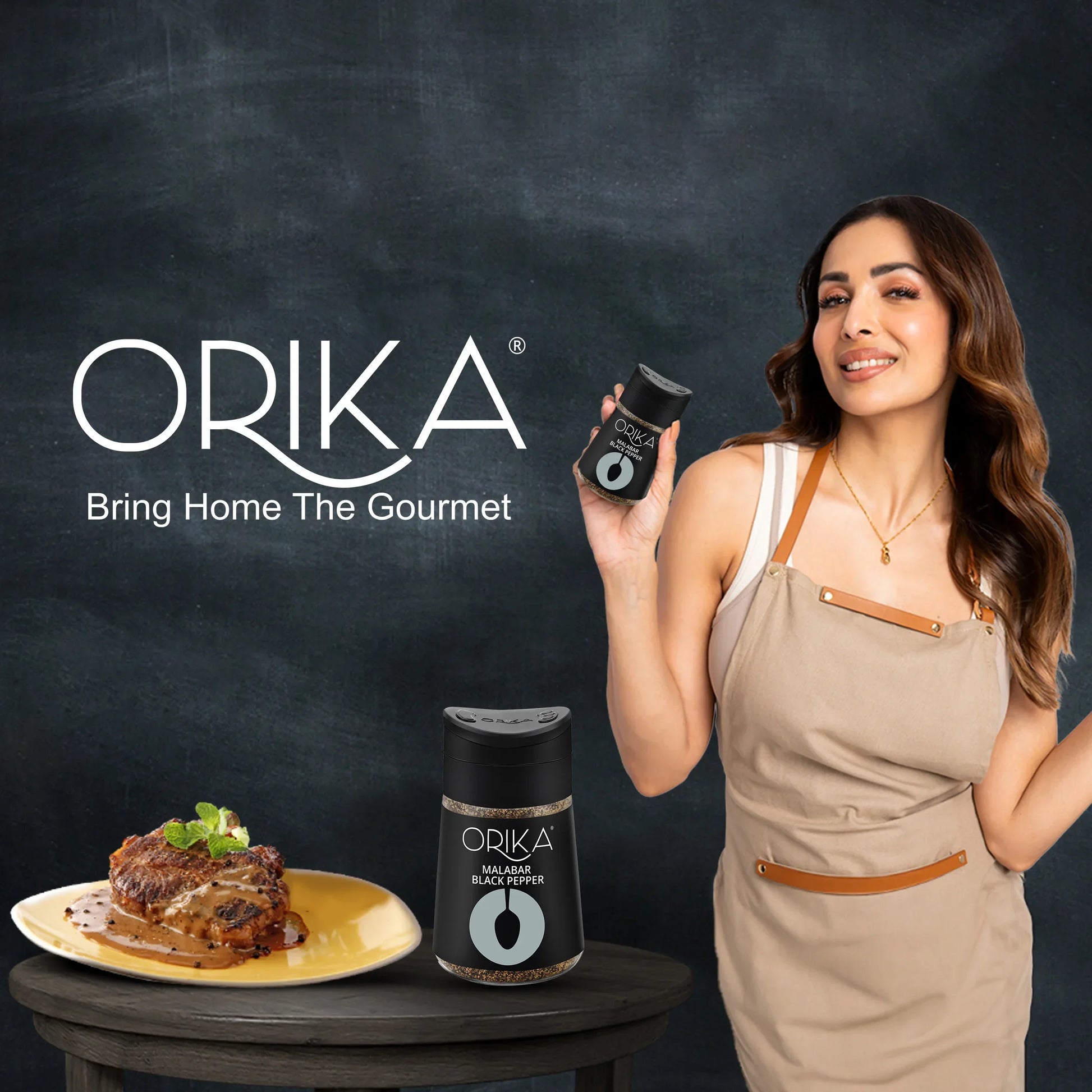 Orika Malabar Black Pepper, 80gm