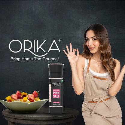 Orika Himalayan Pink Salt Grinder, 100gm