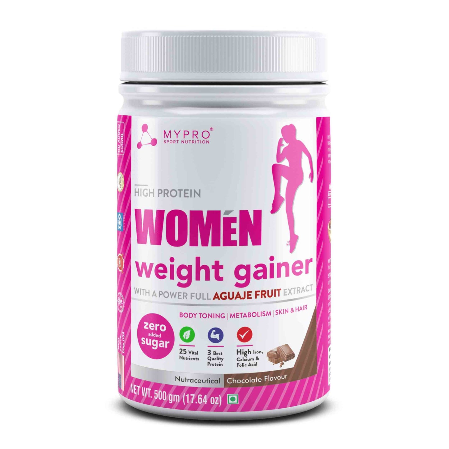 My Pro Sport Nutrition High Protein Women Weight Gainer - Chocolate Flavor