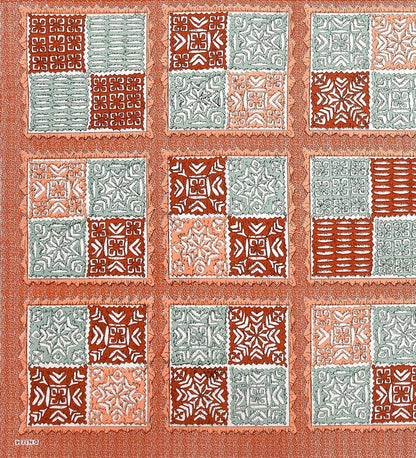 100% Pure Cotton Traditional Printed Bedsheet for Double Bed King Size Bedsheet with 2 Pillow Covers