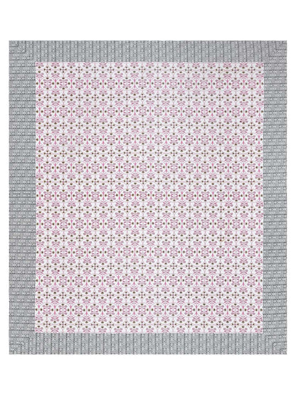 100% Pure Cotton Traditional Printed Bedsheet for Double Bed King Size Bedsheet with 2 Pillow Covers
