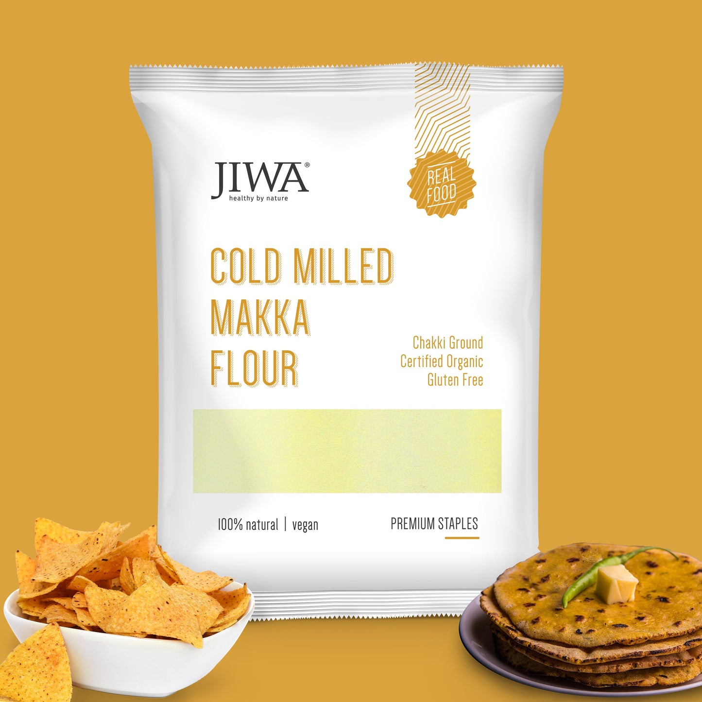 Cold Pressed Organic Makka Flour