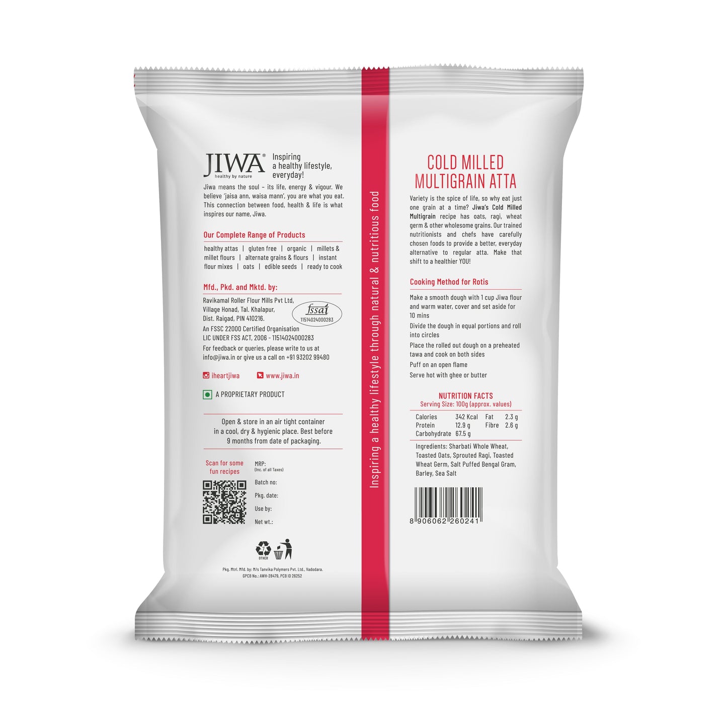 Cold Pressed Multigrain Atta