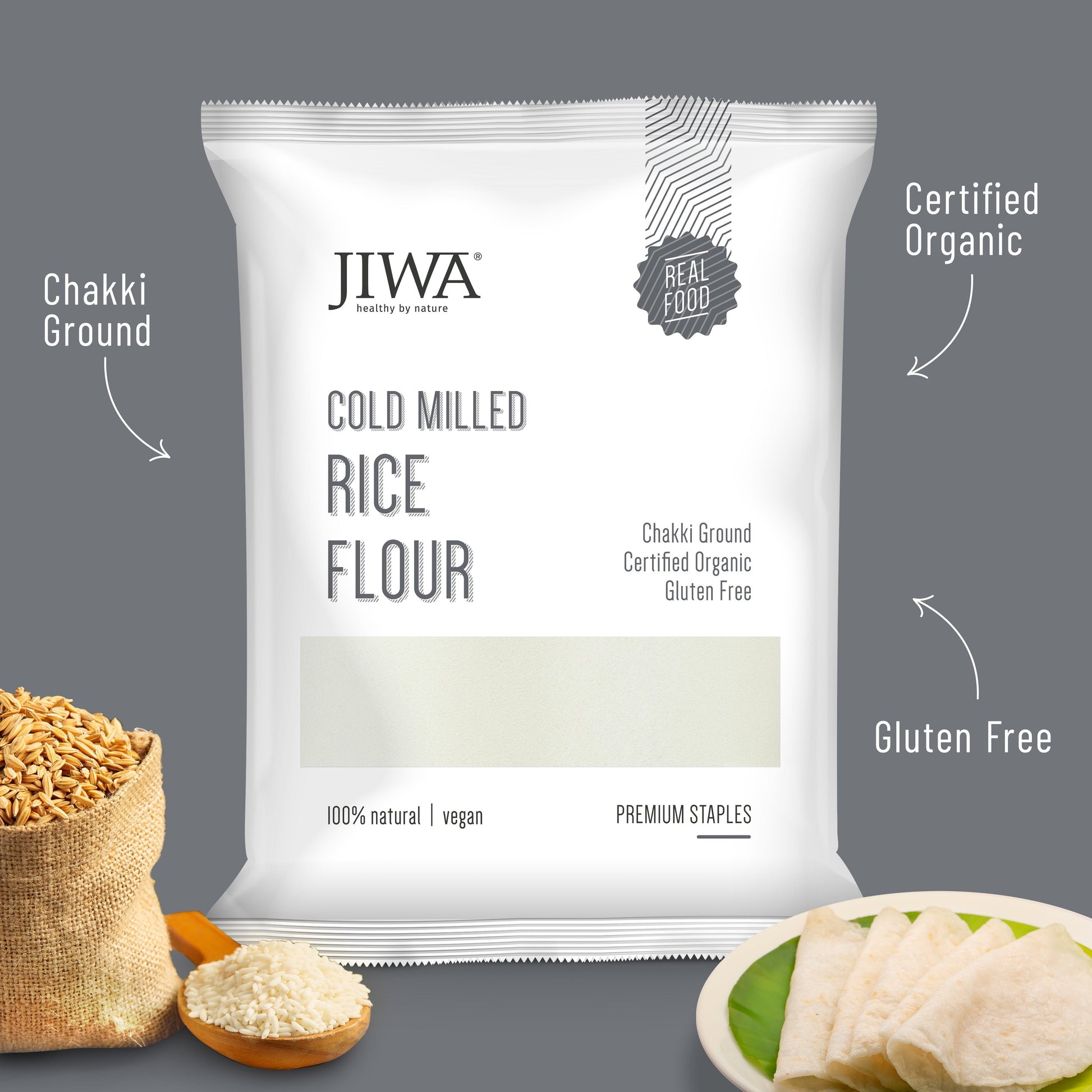 Cold Pressed Organic Rice Flour