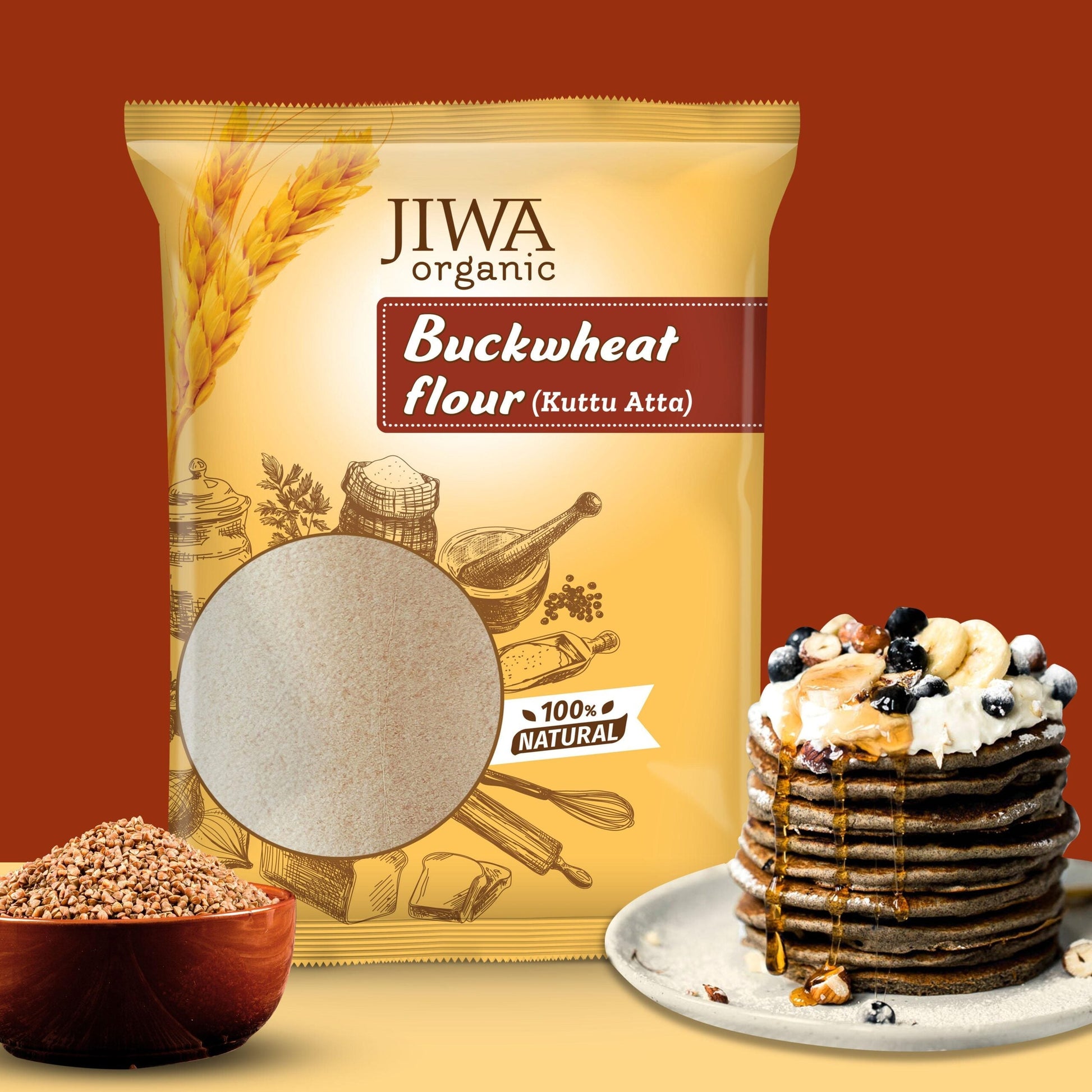 Organic Buckwheat Flour