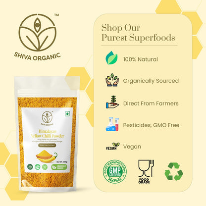 Himalayan Yellow Chilli Powder - Organic
