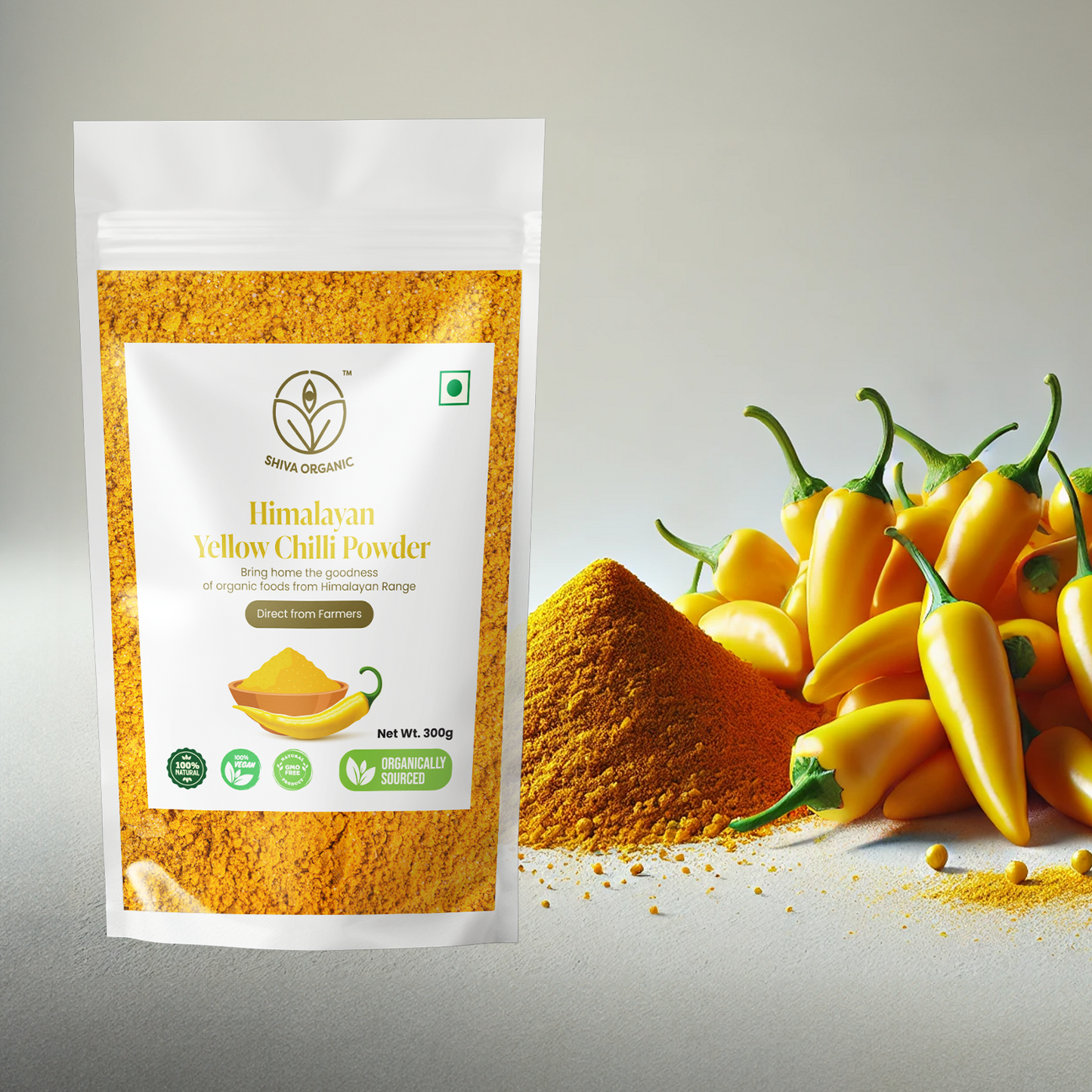 Himalayan Yellow Chilli Powder - Organic