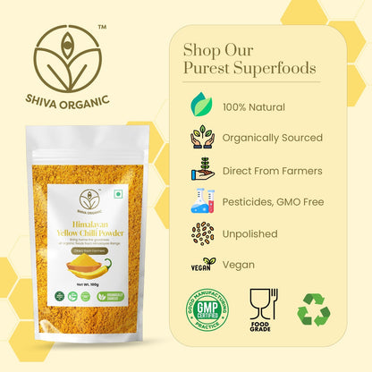 Himalayan Yellow Chilli Powder - Organic