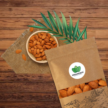 Almonds - 100% Natural Almonds Handpicked by farmers