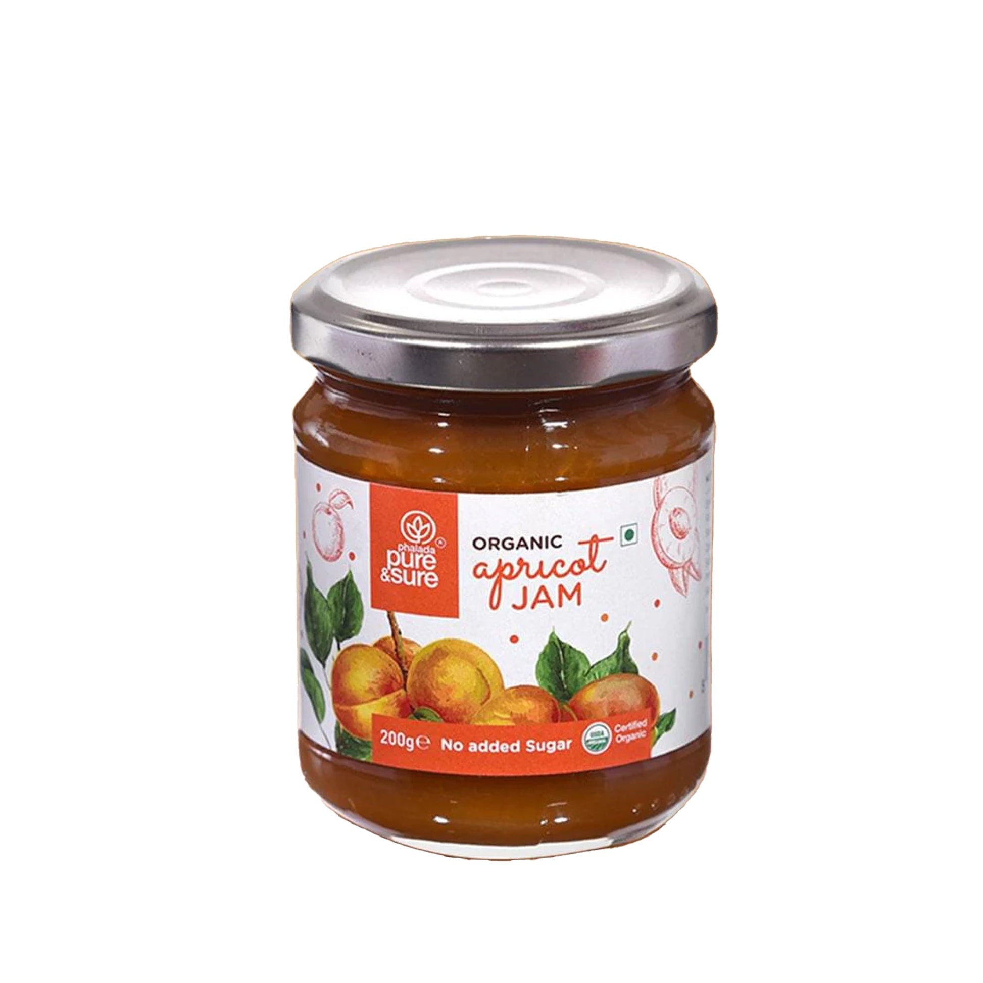 Organic Apricot Jam-210g