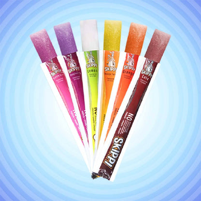 Magic Pin Exclusive All Flavor Box of Skippi Natural Ice Pops, Pack of 12 Ice Pops