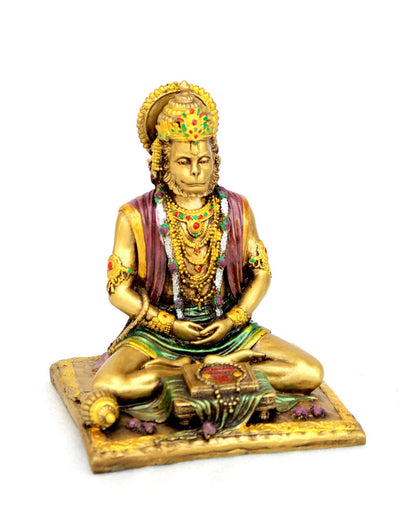 Handcrafted Resin Hanuman Showpeice