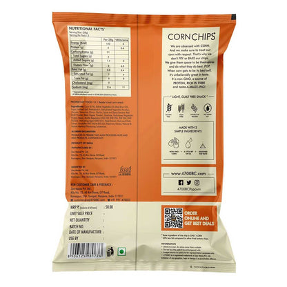 Chips+, Sundried Tomato, Popped, 100% Corn-Based (Pack of 6, 55g)
